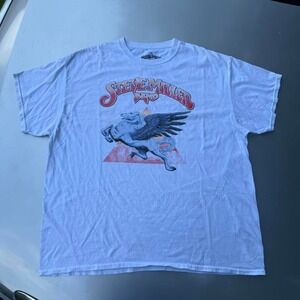 Steve Miller Band white T-shirt white classic
